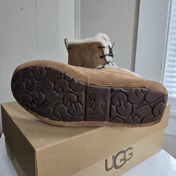 UGG Tan Suede Boots - Picture 5 of 11